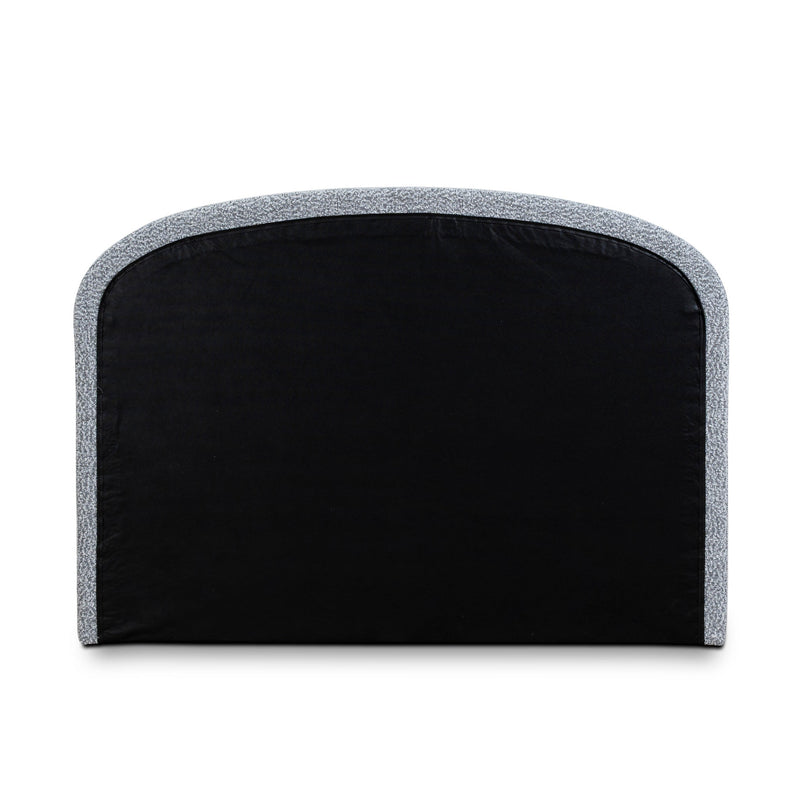 CBD10232-YO Queen Bed Frame - Pepper Boucle with Storage
