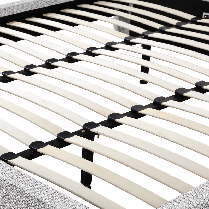 CBD8835-YO King Bed Frame - Clay Grey