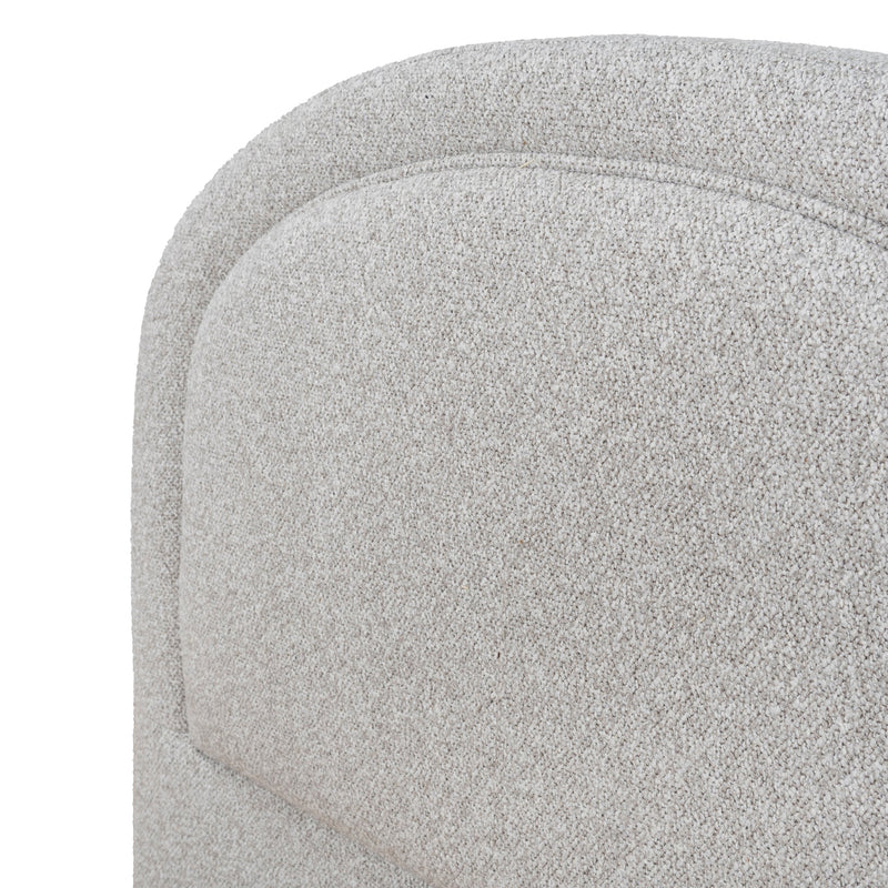 CBH10224-YO Single Bedhead - Clay Grey