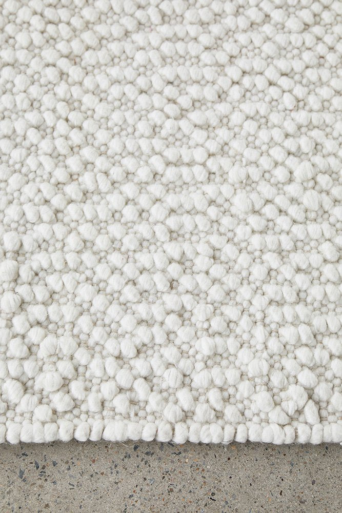 Rug Culture Boucle White