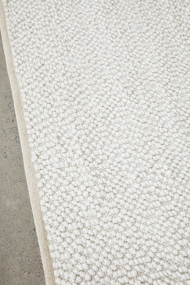 Rug Culture Boucle White