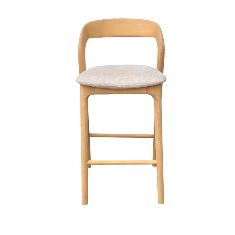 CBS10566-NX 65cm Natural Bar Stool - Naxos Beige