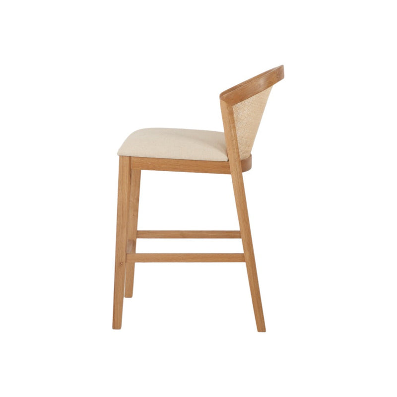 CBS10556-LJ Fabric Barstool - Dawn Beige