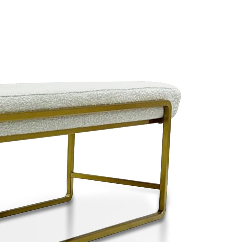 CDB8946-BS 1.52m Bench - Pearl Grey Boucle