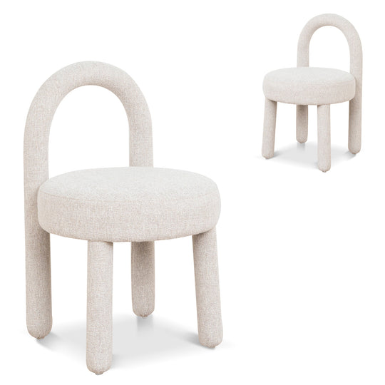 CDC10141-MY Dining Chair - Coastal Beige (Set of 2)