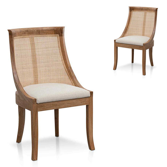CDC10560-LJ Dining Chair - Dawn Beige (Set of 2)