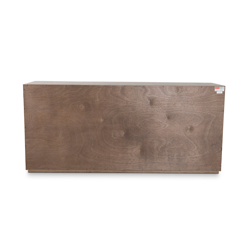 CDT10035-NI 6 Drawer Wooden Chest - Walnut