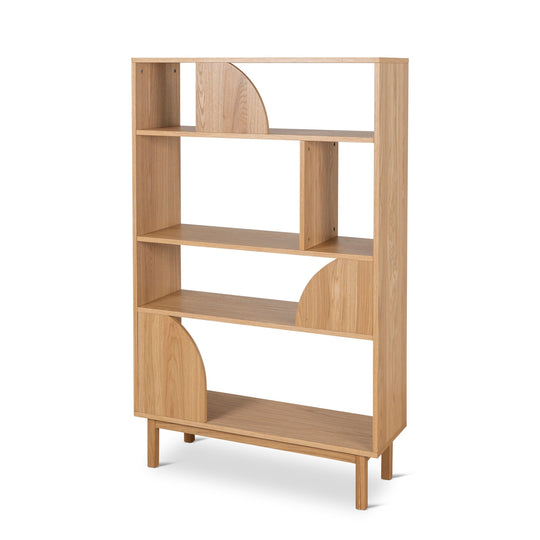 CDT10066-KD 1.6m (H) Book Shelf - Natural