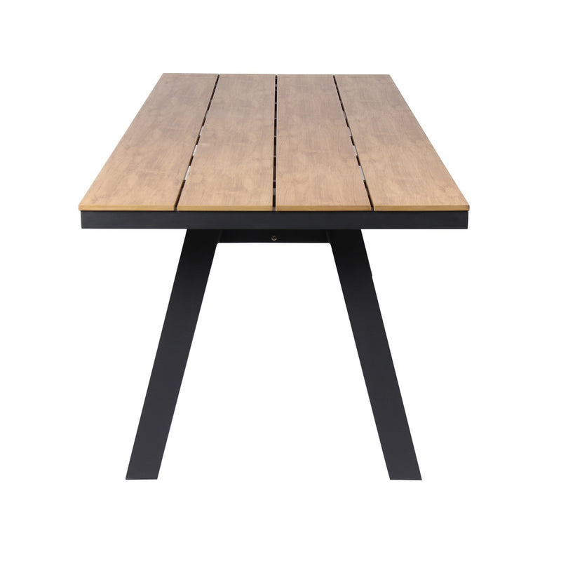 CDT10307-ID 2.3m Charcoal Outdoor Dining Table - Natural