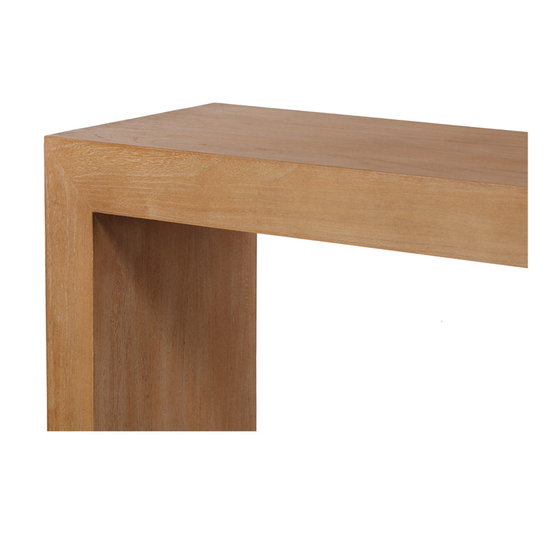 CDT8293-NI 1.6m ELM Console Table - Natural