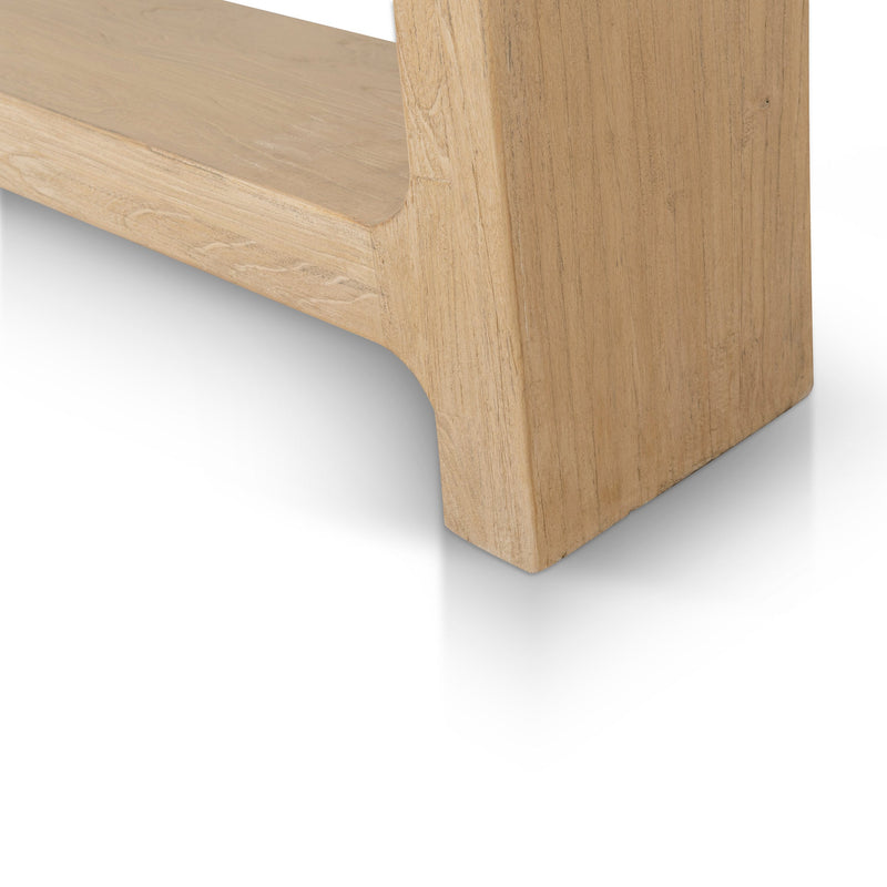 CDT8649-NA 1.52m Elm Console Table - Natural