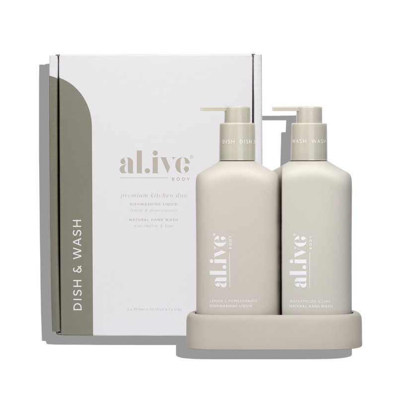 al.ive body Kitchen Duo - Hand wash & Dishwashing liquid