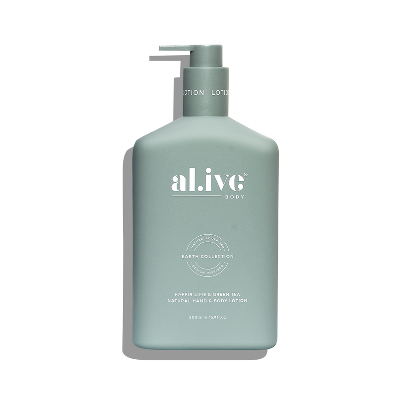 al.ive body Wash and Lotion duo - Kaffir Lime & Green Tea