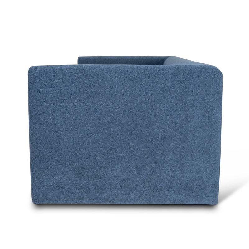 CLC10111-KSO 3 Seater Fabric Sofa - Navy Blue