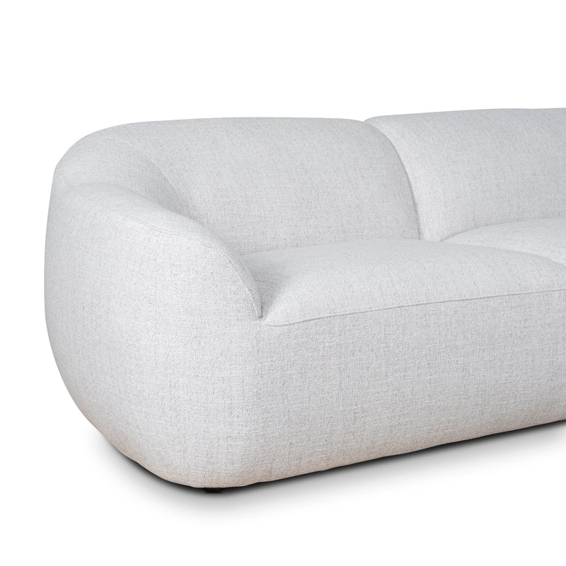 CLC10112-KSO Corner Fabric Sofa - Silver Grey