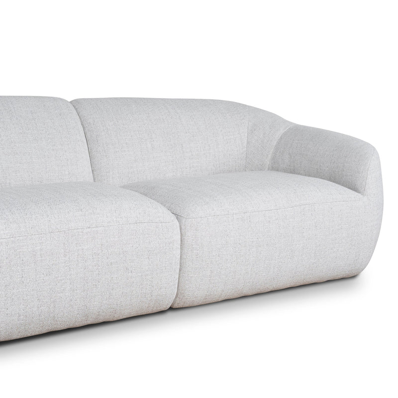 CLC10112-KSO Corner Fabric Sofa - Silver Grey
