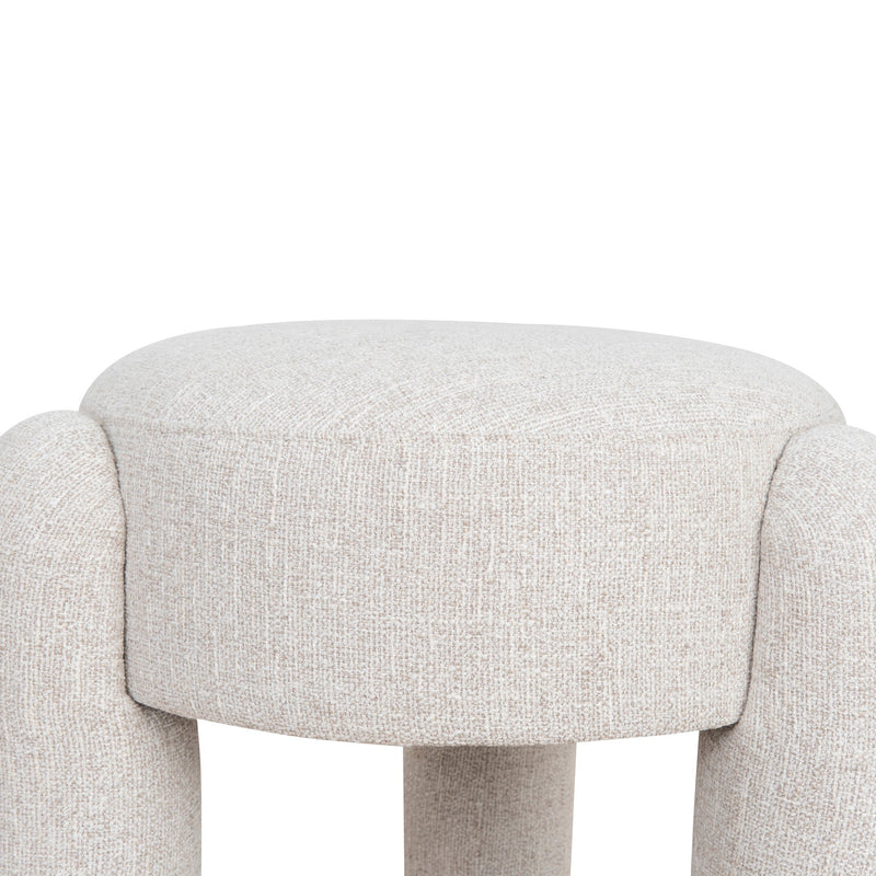 CLC10137-MY Ottoman - Coastal Beige