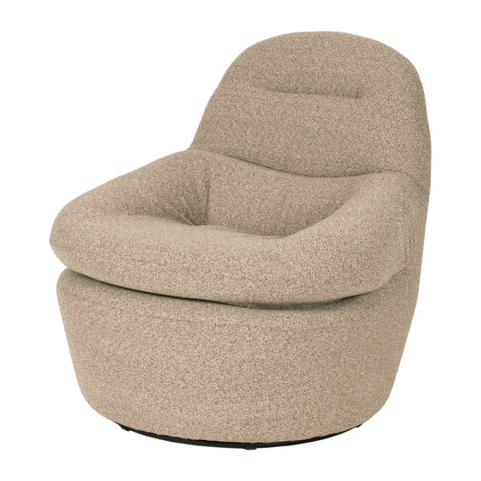 CLC10346-FH Swivel Lounge Chair - Granite Boucle