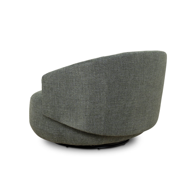 CLC10355-KSO Swivel Armchair - Moss Green