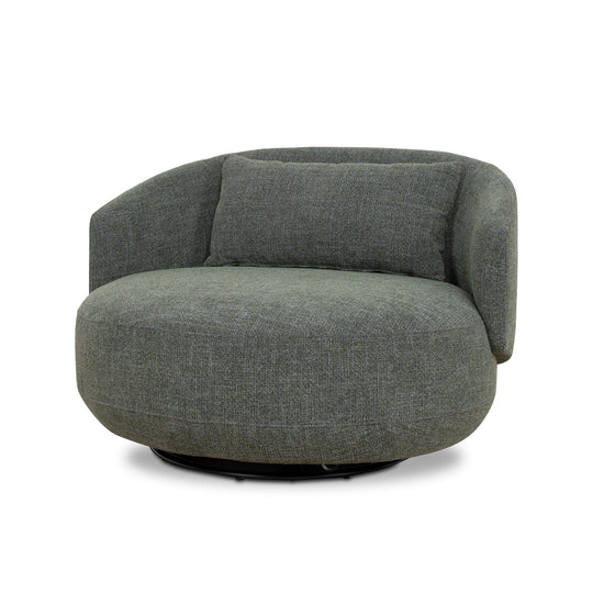 CLC10355-KSO Swivel Armchair - Moss Green
