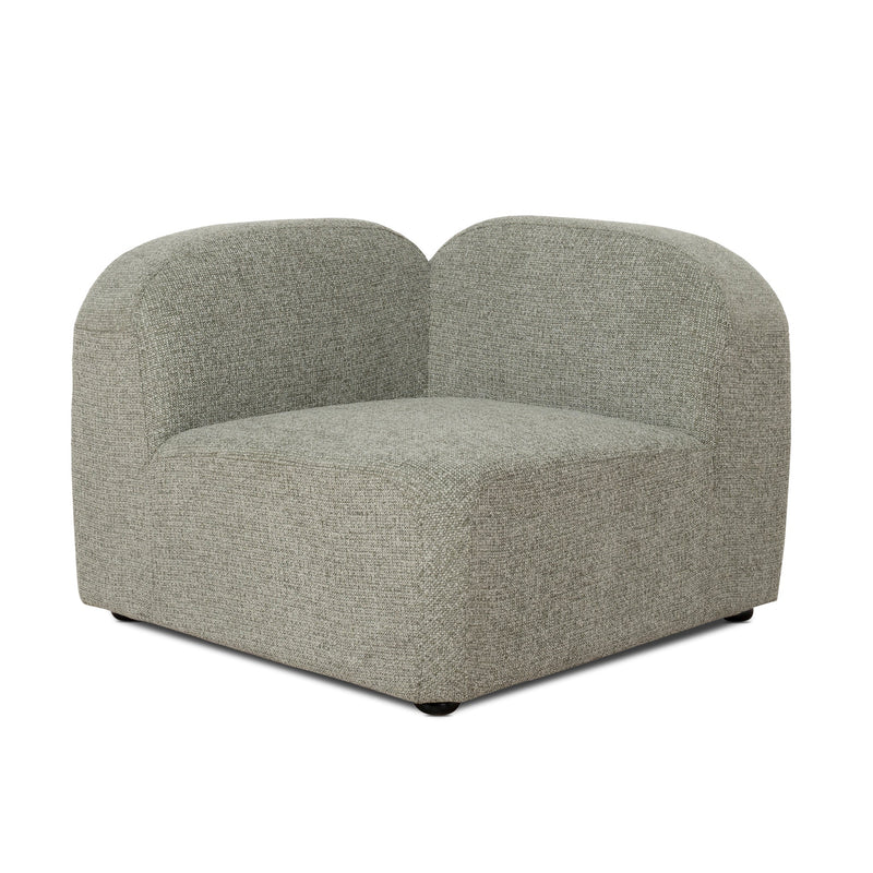 CLC10363-OLS Corner Option for 4 Seater Sofa - Coral Light Green