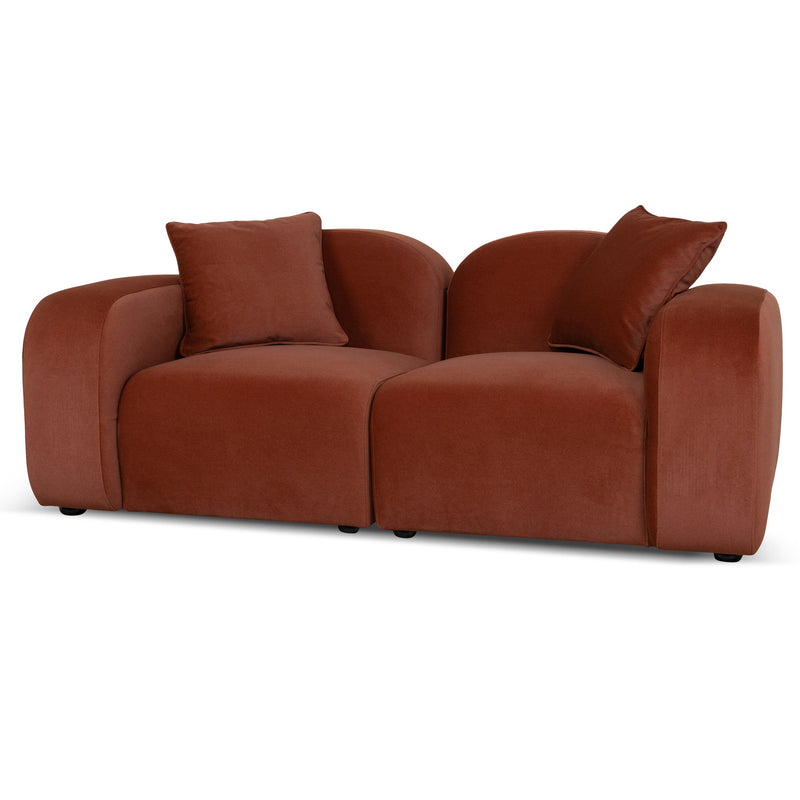 CLC10369-OLS 2 Seater Sofa - Umber Orange