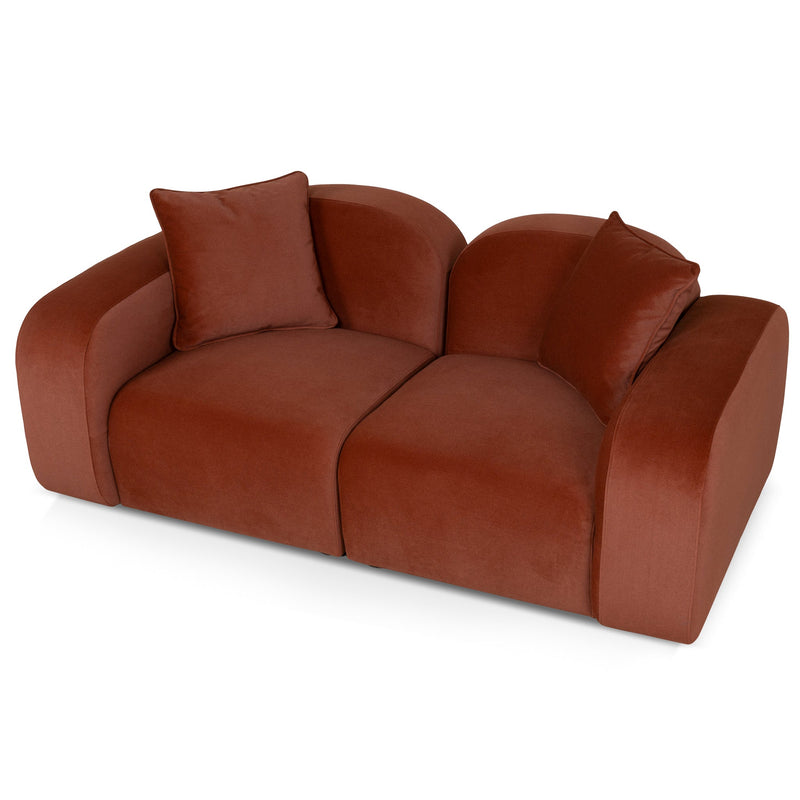 CLC10369-OLS 2 Seater Sofa - Umber Orange