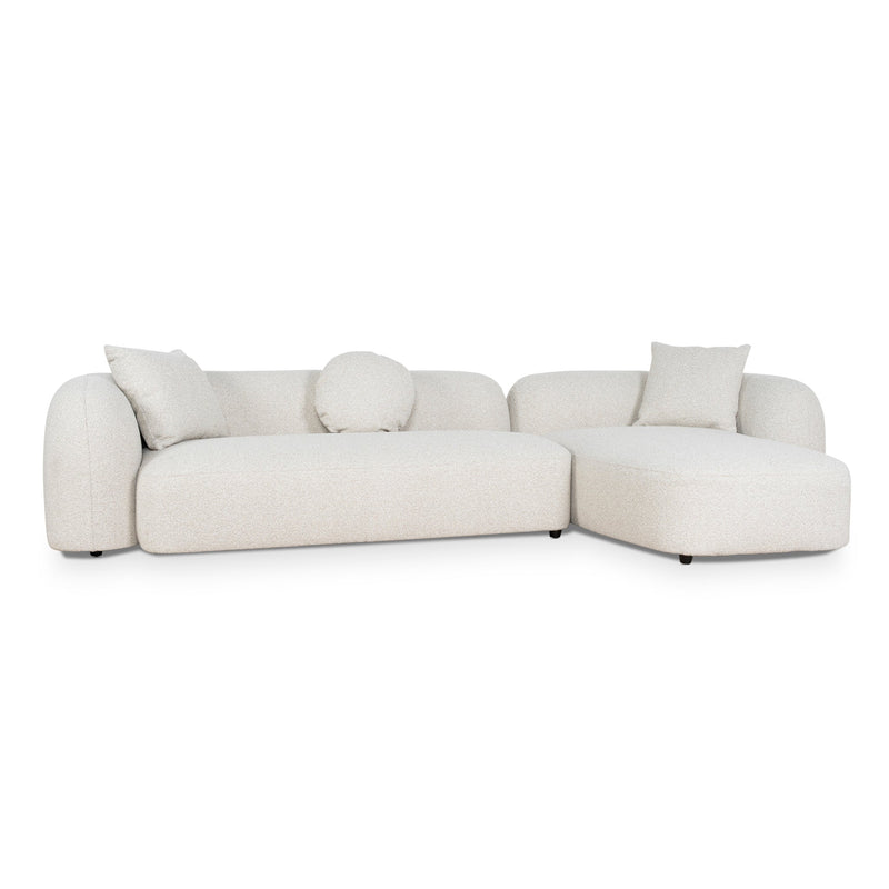 CLC10385-AE 3 Seater Right Chaise Sofa - Oatmeal Beige