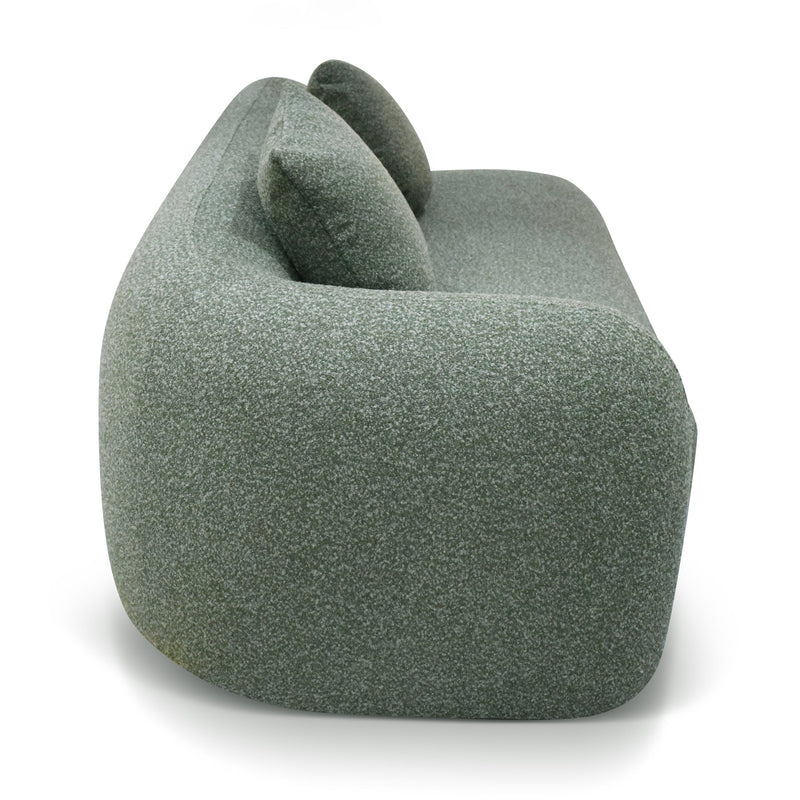 CLC10387-AE 3 Seater Right Chaise Sofa - Amazon Green