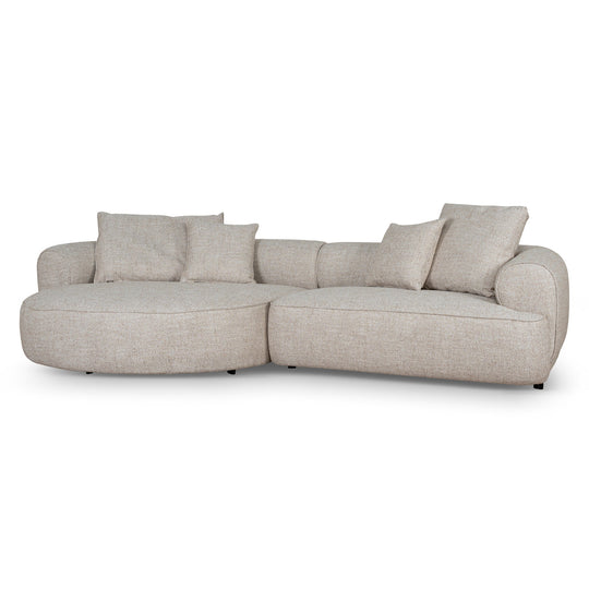 CLC10448-KJ Left Chaise Sofa - Pale Beige