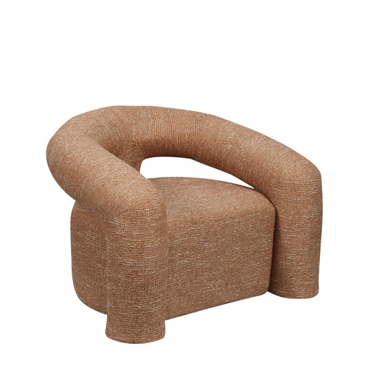 CLC10526-OLS Armchair - Russet Brown