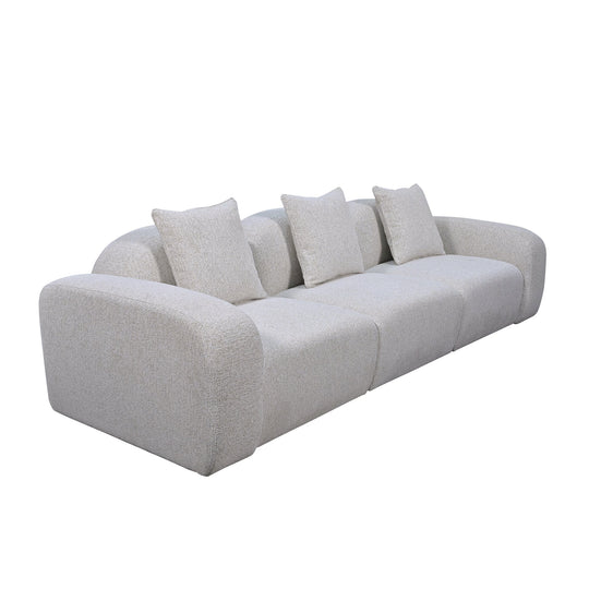CLC10549-OLS 4 Seater Sofa - Almond Beige
