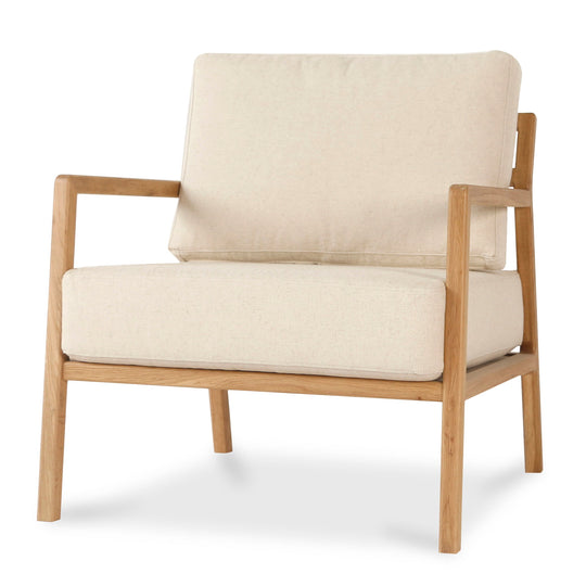 CLC10563-LJ Fabric Armchair - Dawn Beige