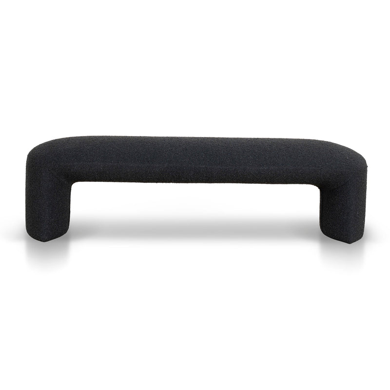 CLC8670-YY 1.5m Long Ottoman Bench - Charcoal Boucle