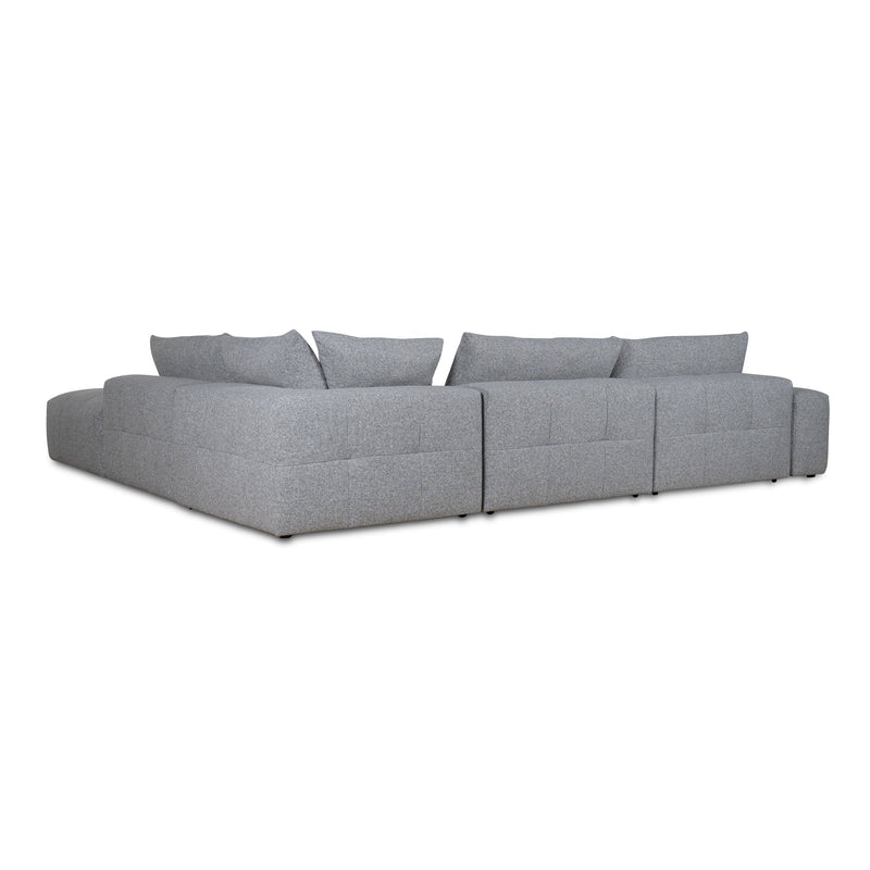 CLC8862-KSO Right Chaise Fabric Sofa - Glacier Grey