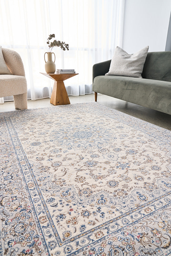 Rug Culture Melody Kashan Ivory