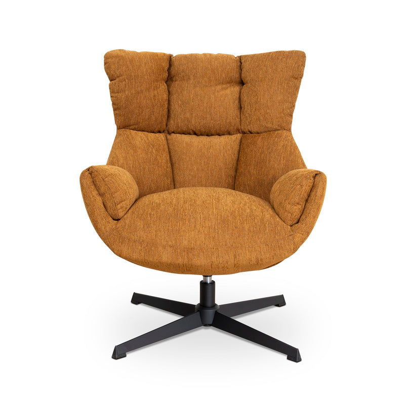 COC10289-LF Swivel Armchair - Honey Yellow