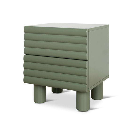 CST10075-KD 48cm Bedside Table - Green