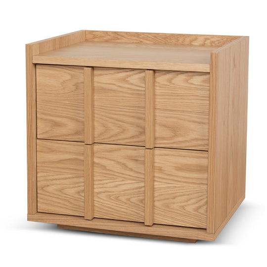 CST10216-KD 50cm Bedside Table - Natural