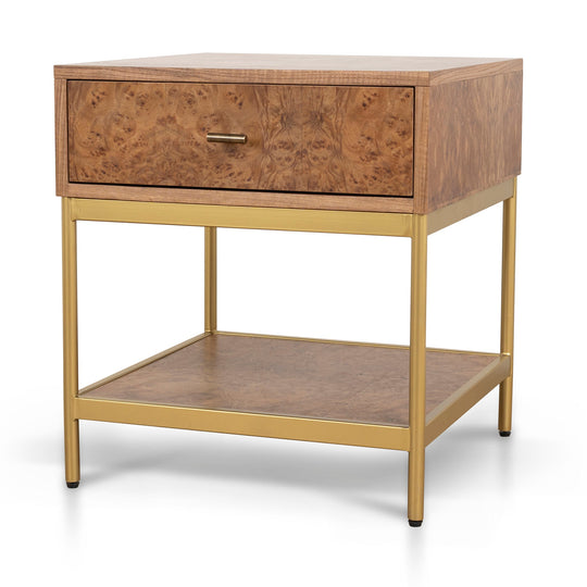 CST10429-NI 50cm Square Bedside Table - Natural