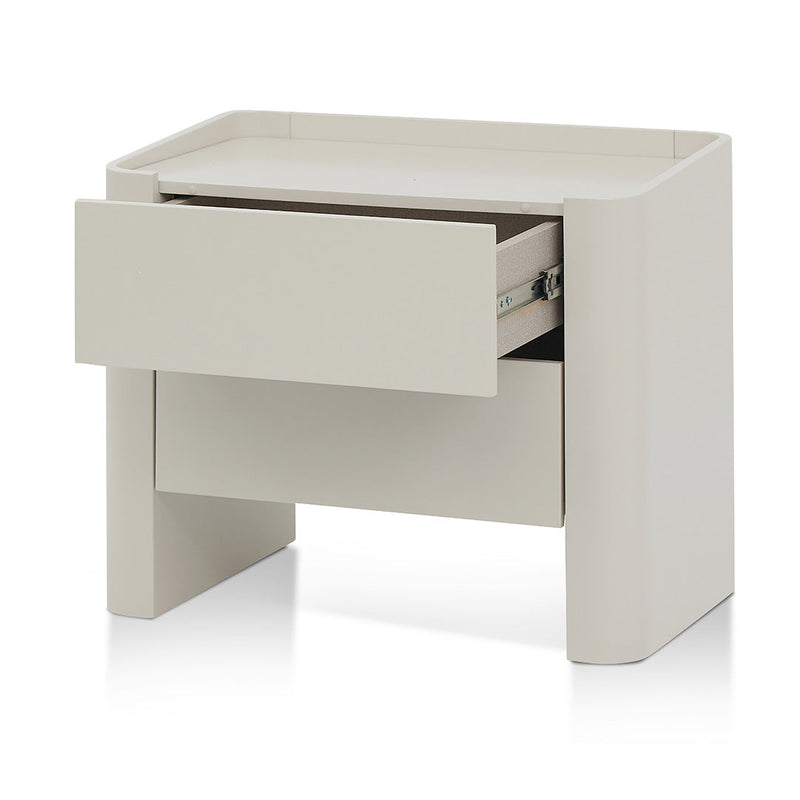 CST8454-IG Bedside Table - Warm Grey