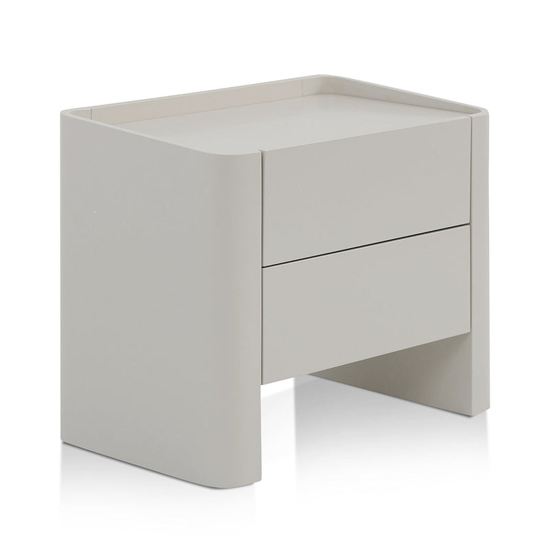CST8454-IG Bedside Table - Warm Grey