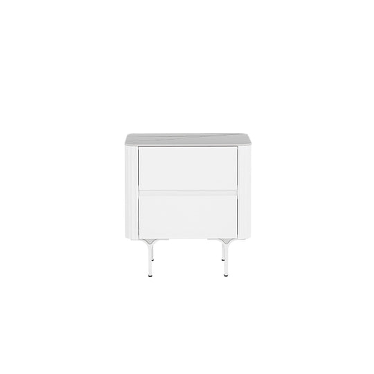 CST8636-IG Bedside Table - White