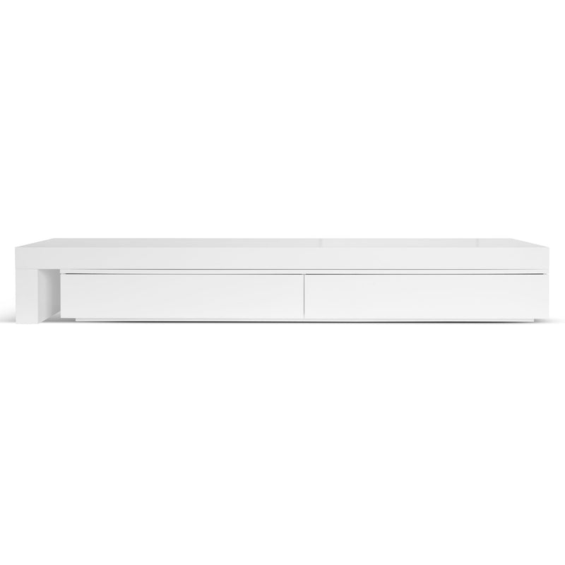 CTV10132-CN Extendable TV Entertainment Unit - White Oak