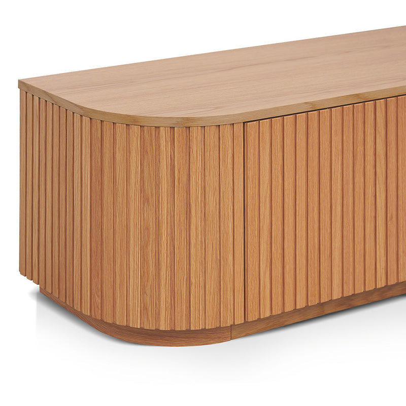 CTV8308-CN 2.4m TV Entertainment Unit - Natural Oak