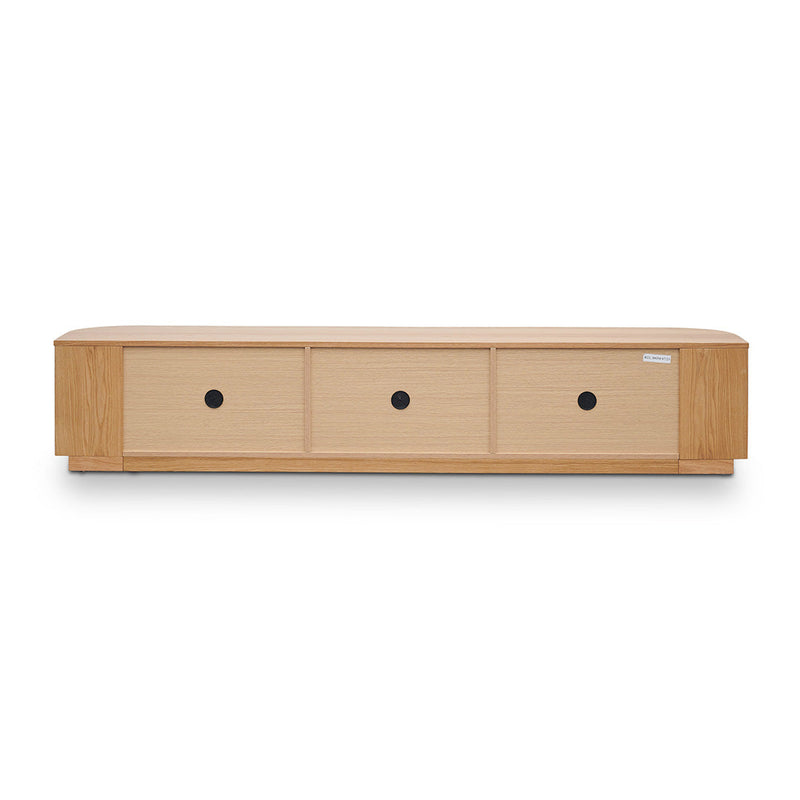 CTV8308-CN 2.4m TV Entertainment Unit - Natural Oak