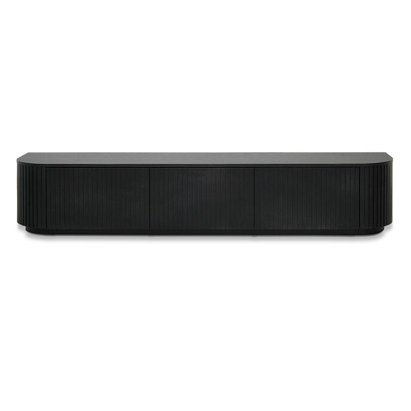 CTV8309-CN 2.4m TV Unit - Full Black Oak