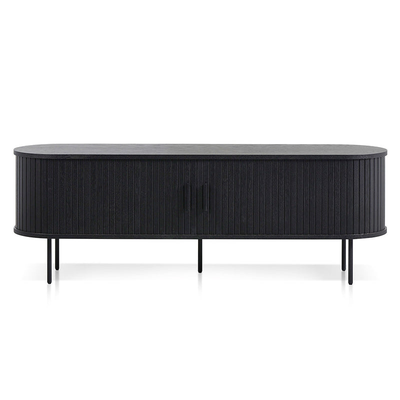 CTV8432-KD 1.6m TV Entertainment Unit - Full Black