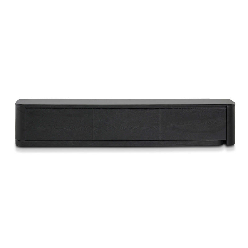 CTV8484-CN Expandable TV Entertainment Unit - Full Black Oak