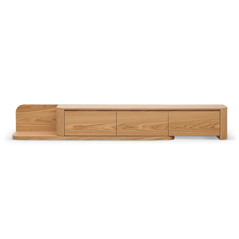 CTV8485-CN Expandable TV Entertainment Unit - Natural Oak